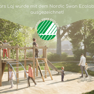 Lars Laj wurde mit dem Nordic Swan Ecolabel ausgezeichnet!